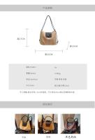 Bolso de mano de alta apariencia, mochila francesa multifuncional, versátil, de gran capacidad, informal, a la moda, novedad de 2024 - details 0