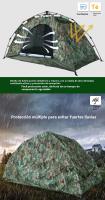Tienda campaña montaje rapido Deportes al aire libre impermeable viajar playa Camping - details 6