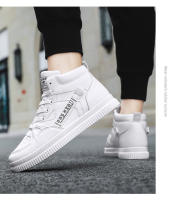 Zapatos de monopatín Unisex, Zapatillas altas de tenis transpirables, zapatos deportivos antideslizantes cómodos para jóvenes - details 19