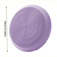 Almohada de equilibrio para yoga con bomba manual de disco táctil para mejorar la postura y la estabilidad física - details 4