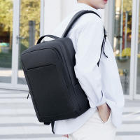 Mochila De Negocios impermeable para hombre, morral de viaje para ordenador portátil con puerto de carga USB, gran capacidad, 15,6 pulgadas - details 19