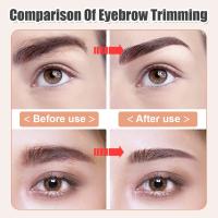 Recortador eléctrico de cejas para mujer, afeitadora portátil, Mini removedor de pelo, moldeador de cejas, máquina de afeitar co - details 0