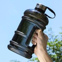 Botella de agua de gran capacidad de 2L, botella de bebida para entrenamiento deportivo, botella agitadora con asa, botella de galón para gimnasio al aire libre - details 19