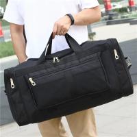 Bolsa de viaje de nylon para hombres y mujeres Bolsa de equipaje de mano de gran capacidad para fin de semana, gimnasio, bolsa deportiva para la noche - details 2