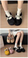 Zapatos Planos para Mujeres Versátiles de Moda Primavera-Otoño 2025 Estilo Mary Jane con Suela Redonda y Boca Poco Profunda - details 6