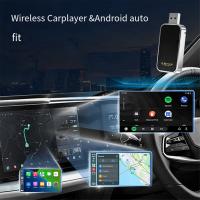 Adaptador inalámbrico USB 2 en 1 para coche, convertidor con cable, Carplay, Android - details 1
