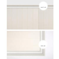Moldura de Base de Pared Adhesiva y Flexible Edge de Pared de Espuma PE para Baño, Sala de Estar, Cocina Decoración de Paredes Ligera - details 4