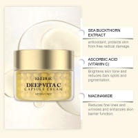 Crema Facial de vitamina C pura, crema hidratante para el cuidado de la piel, reafirmante de la piel, rejuvenece la cara, crema Facial de nicotinamida - details 5