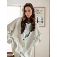 Pendientes de moda de estilo coreano sueltos con cuello en V para mujer otoño 2024 - details 10