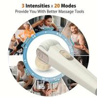 Vibrator recargable de 20 modos para mujeres Pareja Jugar Palo de masaje giratorio Estimulador del clítoris Juguete adulto Masturbación del punto G femenino - details 6