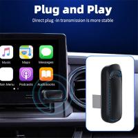 Mini caja inalámbrica RGB para Apple Carplay, Dongle colorido, Plug and Play, conectar, Bluetooth, WiFi con cable (USB) - details 4