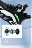 New Arrival Kids Shoes Boys Girls Sneakers Comfortable Children Non-slip Sports Shoes Outdoor Waterproof Leather Tennis Shoes - details 10