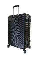 Maleta de viaje Barata grande Lys 616 Negra de 76 x 49 x 29 cm Maletas de Viaje Rígida Equipaje con 4 Ruedas giratorias 360º y C - details 1