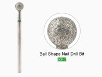 KADS Uñas drill brocas en forma de bola, herramientas de manicura de acero de tungsteno para limpieza de piel muerta, removedor de cutículas y pedicura, 2,35mm - details 13