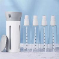 Juego de botellas 4 en 1, dispensador de perfume y loción cosmética, botella vacía VIE de negocios, herramientas portátiles - details 6