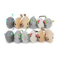 Juguete para mascotas de 12 piezas, mezcla de hierba gatera, ratón de peluche divertido, juego interactivo para gatitos - details 4