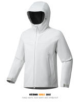 Chaqueta de Trekking Impermeable LNGXO Material de Poliéster Cierre de Cremallera - details 14