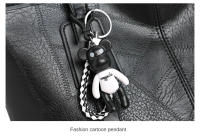 Bolso de mano de gran capacidad con cremallera cuadrada Horizontal para mujer, bolso de hombro de moda, nuevo, 2024 - details 14