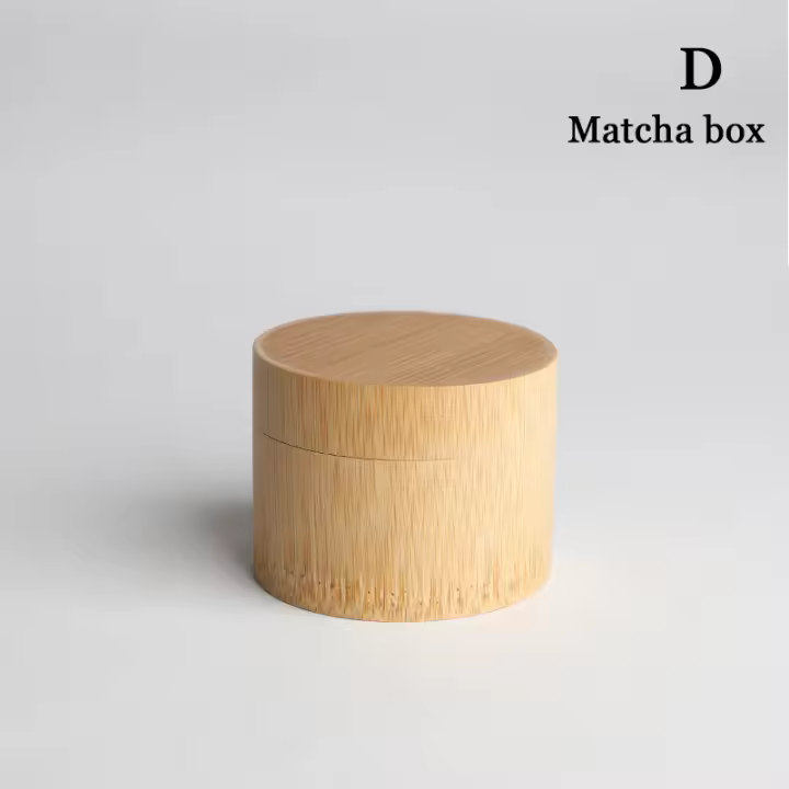 Batidor de té de bambú hecho a mano, utensilio de polvo de té verde, herramienta a juego, juego de cuencos de bambú para ceremonia - 1