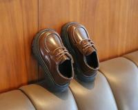 Zapatos de Cuero Negro Moda Clásica para Bodas y Fiestas Suela Gruesa Adecuados para Niños y Niñas - details 13