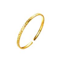 Pulsera de Hielo Explosivo Chapado en Oro Real de 24 Quilates, Duración Larga, Versátil, Regalo de Oro Rompecido para Novia - details 1