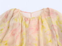 OUWU Novedad de Verano Moda Informal para Mujeres Estampado, Cuello Redondo, Manga Larga - details 2