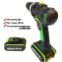 Destornillador de Mano Alimentado por Batería de Litio de Alta Potencia 88VF Herramienta Eléctrica DIY para el Hogar - details 1