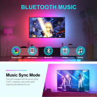 Luz de Tira LED Moderna GAHADA Control Remoto Bluetooth de 24 Teclas Colores de Sueño RGBIC - details 1