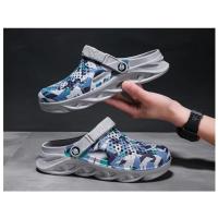Sandalias Unisex Verano Exterior Plataforma Moda Sandalias De Playa EVA Suela Clogs Slides De Moda Para Hombres Y Mujeres - details 5