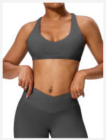 Sujetador deportivo de verano Pure Desire de baja intensidad con almohadillas para el pecho, hermoso top de yoga y entrenamiento físico - details 20