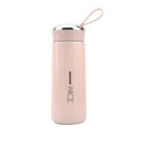 Botella de vidrio de moda de estilo japonés, botella de agua de 400ml con infusor de té, funda aislante, botellas para beber leche de alta temperatura - details 7