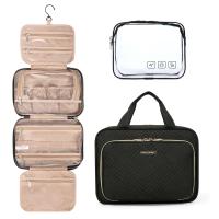 BAGSMART Bolsa de Viaje para Higiene Personal Organizador de Maquillaje con Estuche Transparente - details 6