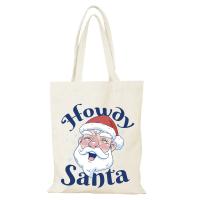 Bolso de compras, bolsos de regalo de Año Nuevo, bolso de mano de hombre de dibujos animados, bolso de mujer de Feliz Navidad, bolsos de tela, compras de lona ecológica - details 9