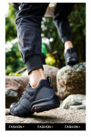 Nuevos zapatos de senderismo para hombre, zapatos de viaje de senderismo transpirables de malla, zapatos de campo traviesa para exteriores, zapatos deportivos de ciclismo de montaña - details 4