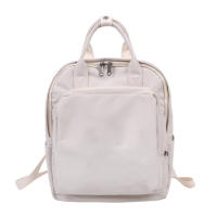Mochila de nailon Unisex, mochila informal de gran capacidad para viaje escolar - details 2