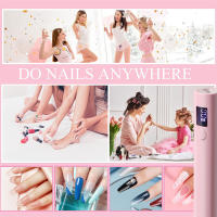 LULAA-Mini linterna Led Uv portátil profesional, herramientas de arte de uñas, Gel para lámpara de secado de uñas - details 7