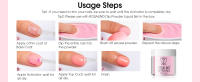 ROSALIND polvo acrílico de inmersión profesional, kit de líquido para hacer manicura, diseño de salón de uñas, 6 colores - details 7