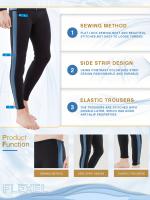 Mallas ajustadas de 3 mm para hombre, pantalones de secado rápido con protección solar para surf - details 8