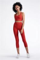 Top de Yoga Transpirable ZHUMU GYM Top de Deportiva de Verano con Espalda Cruzada para Mujeres - details 31