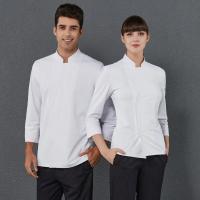 Chaqueta de Chef C116 para hombre y mujer, ropa de cocina, Hotel, restaurante, uniforme de Chef, abrigo de Chef de Sushi, uniforme de Chef de Sushi - details 4