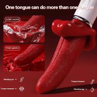 Vibrador de Lengua de 10 Modos Estimulador de Punto G y Clítoris para Mujeres Mastractor de Pezón - details 3