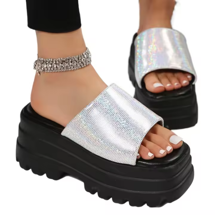 Zapatos de plataforma de verano para mujer - 1