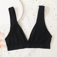 Sujetador Sin Costuras De Profundo Escote Para Mujer Lencería Sexy Sin Aros De Espalda Baja Bragas Dormir Sujetador Push up Unisex Crop Top - details 18