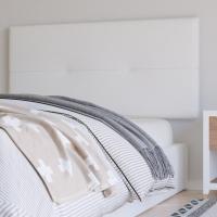 tapizado para Cama de 135 (145 x 55 cms) Blanco - details 1