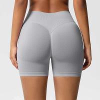 Pantalones cortos de gimnasio ajustados de estiramiento alto cómodos respirables deportivos de cintura para mujer, ropa deportiva para mujer para - details 35