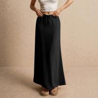 Vacaciones Verano Maxi Cordón Cintura baja A e Faldas casuales Falda larga ajustada Playa Ropa de mujer - details 34