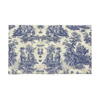 Toile De Jouy Toalla Algodón Francés Azul Marino Baño Ducha Deportes Yoga Toallas - details 0