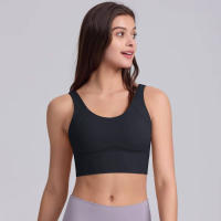 Hamidou-Sujetador de Yoga para mujer, Top corto de Fitness, sujetadores deportivos a prueba de golpes, gimnasio sin costuras, Sujetador deportivo de alto impacto, antisudor, Fitness, sin costuras - details 16