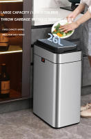 Cubo de Basura de Acero Inoxidable Inteligente Alto Capacidad 15L-60L Ideal para Cocina - details 10