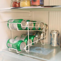 Estante de almacenamiento de bebidas de cerveza con diseño de construcción de estabilidad, organizador del hogar y estante de almacenamiento - details 5